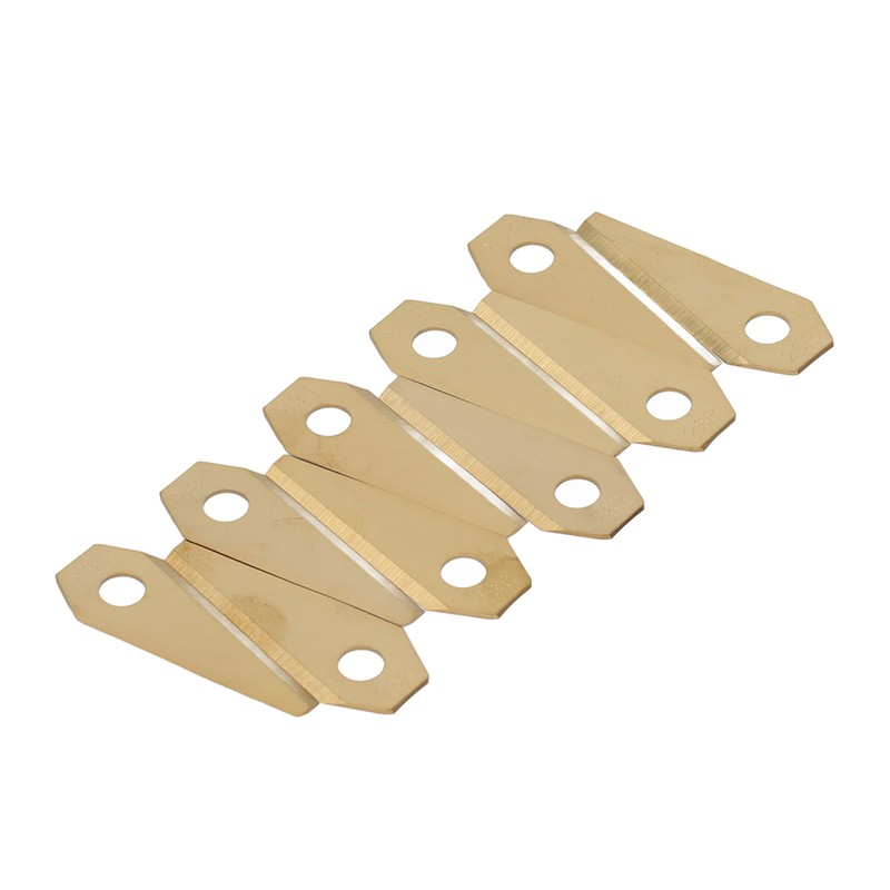 30pcs Robotic Lawnmower Blades Titanium Sturdy Practical Robot Mower Blades