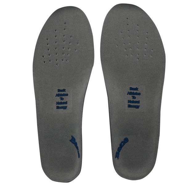 Spring Insole for Increased Balance Function, Adjustable Insole, Patented Athlete Grip 7, 5 Sizes, Light Gray, L, 10.6 - 11.0 inches (27 - 28 cm), For Skiing, Cycling, Soccer, Thin, Grip, Breathable
