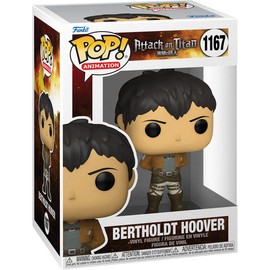 POP Attack on Titan - Bertholdt Hoover Funko Vinyl Figure (Bundled with Compatible Box Protector Case), Multicolored, 3.75 inches