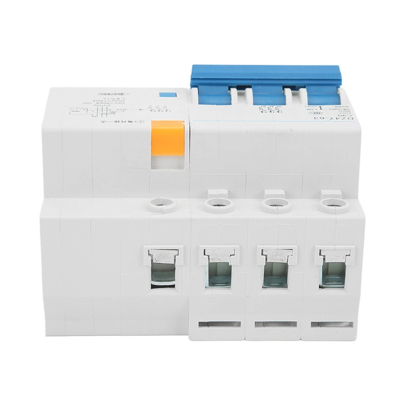 Miniature Circuit Breaker 3P and N Current Isolator DIN Rail