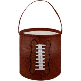 DDBASKET Football Basket Kids Storage Basket Baby Gift Basket Rectangular Cute Toy Storage Bin Box Organizer Book Shelf Basket Dinosaur Room Decor(Football)