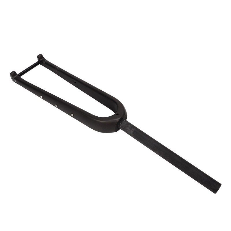 Bike Front Fork Carbon Fiber 100mm Opening Matte Straight Tube