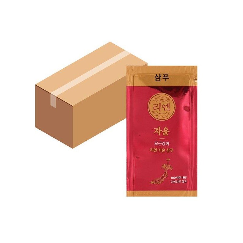 ReEn [리엔]엘지 리엔 자윤 샴푸 파우치 1박스(8mlx1000개입) LG Reen Ja-yoon