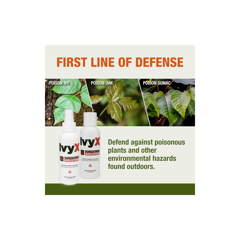 Coretex Honeywell Bottle Ivyx Pre-Contact Poison Plant Barrier Solution, 4