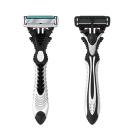 Face 6 Portable Razor Men’s Razor Razor Blade Razor Shaving Supplies (L) Face 5 Portable Razor 3P 5ea