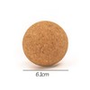 Priaora 2pcs Cork Massage Bal with Bag, Yoga Cork Ball