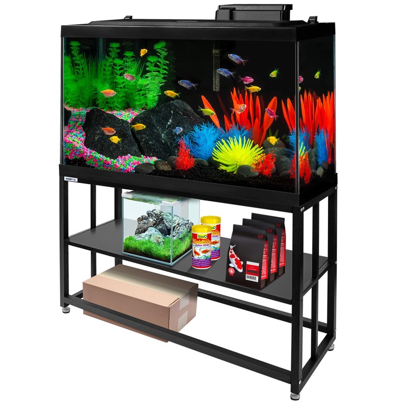 HONYTA Fish Tank Stand Heavy Duty Metal Aquarium Stand 55