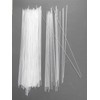 100pcs 1/16 x 12in Acrylic Dowel Rods Sticks, Clear Round