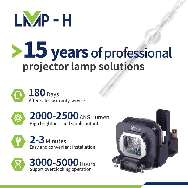 LMP-H ET-LAX100 Replacement Projector Lamp with Housing for Panasonic AX200E