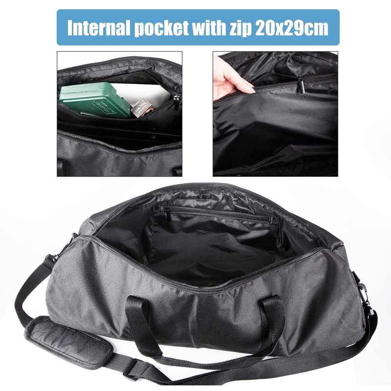 BOLLUMA Tripod Carry Bag 23.6in Foam Padded, 60cm x 20cm,