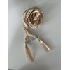 Blush and Ivory Handfasting Cord with Tree of Life- Wedding-