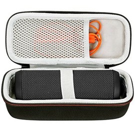 Proxima Direct Hard Carrying Case for JBL Flip 6/5/4/3/ Flip Essential 2/Tuner 2 Portable Bluetooth Speaker, Waterproof Hardshell Case Protective Storage Bag with Mesh Pocket Fits Accessories