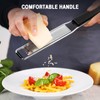 Diboniur Cheese Grater, Hand Grater, Parmesan Grater, Garlic Grater, Lemon