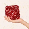 SinSenMa Heart Red Jewelry Box Portable Jewelry Case Boxes Travel