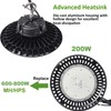 200W UFO LED High Bay Light, 5FT Power Cord, 500-600W