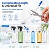 3 Pack 360° Weighted Spray Bottle Tube Adapter, Universal Fit
