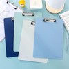 Aladeno A4 Clipboard, Portable Thickened Plastic Clipboard, Multipurpose Desktop Document
