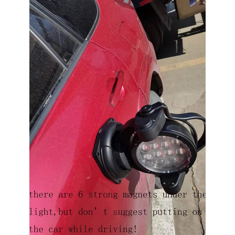 Led Search Light 11 Inch 90W 360 Degrees Rotating Remote