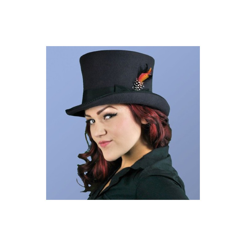 Jaxon Victorian Top Hat (7 1/4, Black)