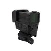 Killflash Hex Anti-Reflection Device Compatible with Holosun AEMS (Open Center,