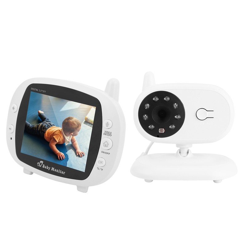 3.5in TFT Baby Camera Digital Night Vision Temperature Sensor Viewing