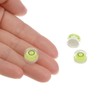 HARFINGTON 3pcs Round Bubble Level 12x6mm Mini Circular Bullseye Spirit