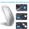 Qxvnm DE Wireless Mouse Bluetooth (USB + BT+ USB-C Adapter)