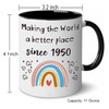 1950 75th Birthday Gifts for Women Men 75th Coffee Mugs