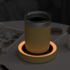 Electric Cup Warmer Constant Temperature 2 Modes LED Light Desk