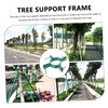 Yardwe Durable Iron Tree Fixator Simple Metal Support Rack for