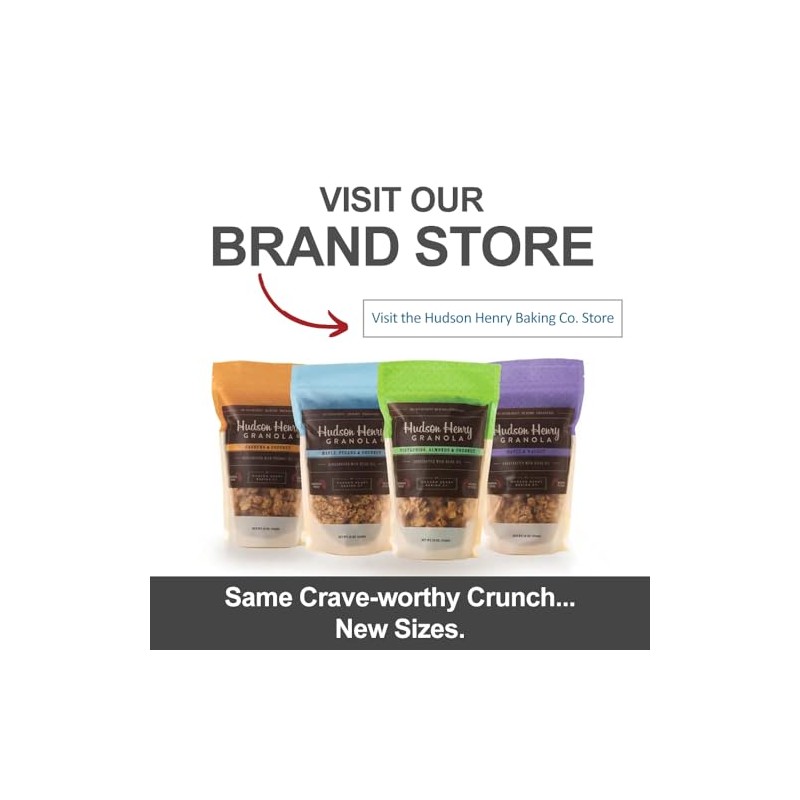 Hudson Henry Granola, Cashews & Coconut - 12 oz. package,