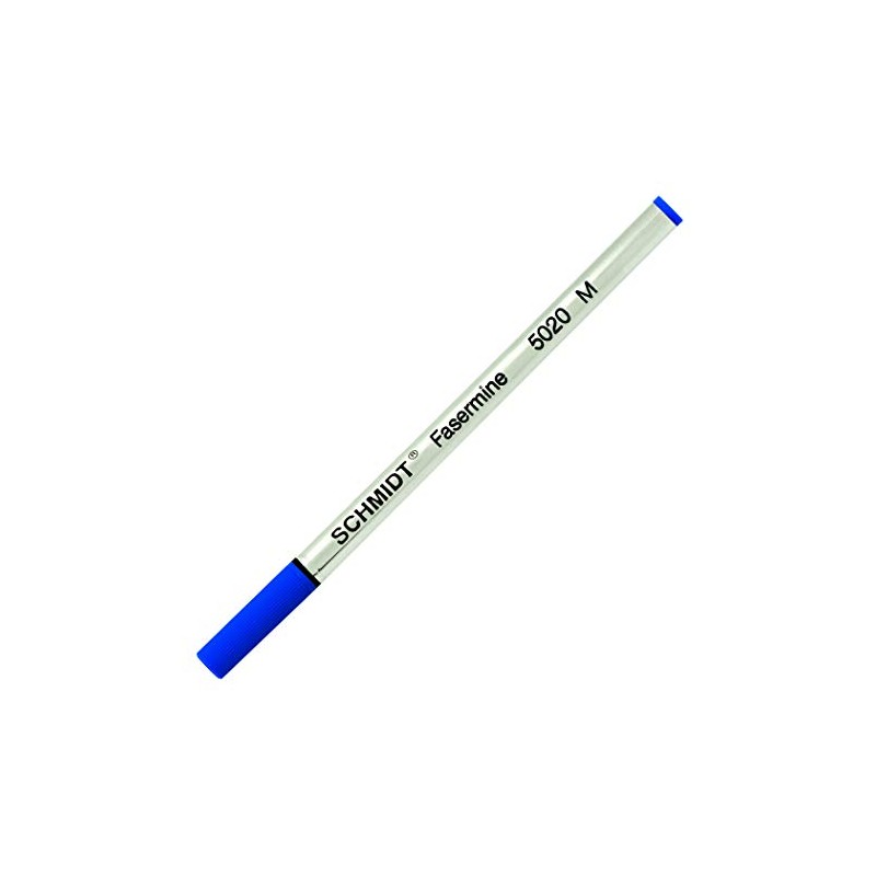 Schmidt Refill Fibre Fasermine 5020, Medium Point Pen Refill, Blue