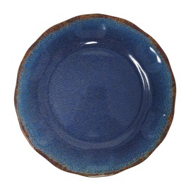 Gianna's Home 12 Piece Rustic Farmhouse Melamine Dinnerware Set (Blue)