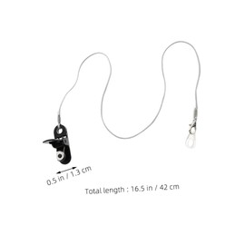 PACKOVE 2Pcs Lost Strap for Seniors Portable and Clip Convenient Rope Lightweight Durable to Prevent Loss