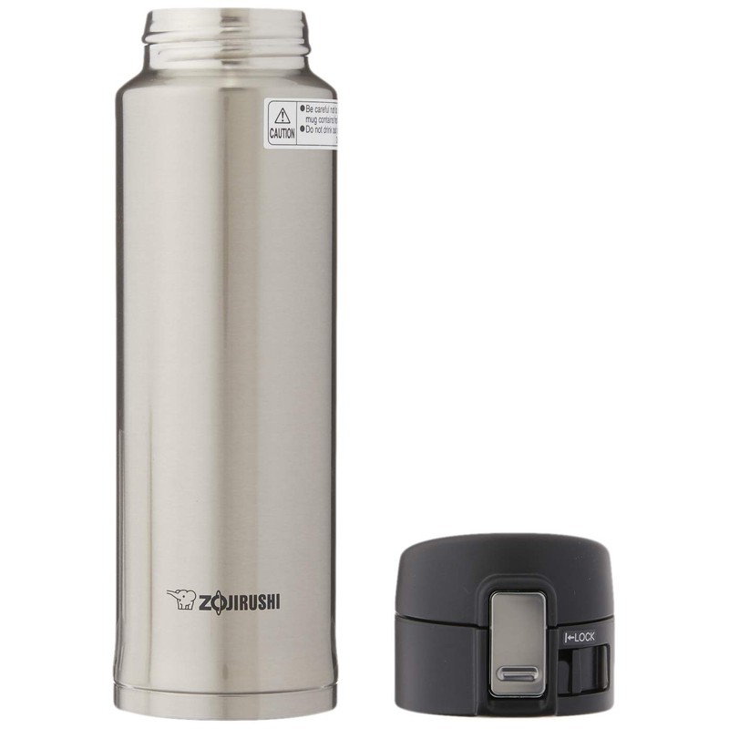 Zojirushi SM-KHE36AG - Taza de acero inoxidable, Stainless, 16 oz,