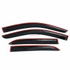 Fits 03-07 Accord Sedan Window Visors Slim Vent Guard Rain