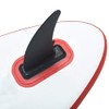 SKM Center Fin for Stand Up Paddle Board 7.2"x8.3" Plastic