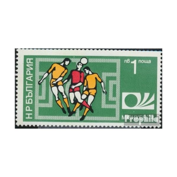 Bulgaria 2332 (complete.issue.) unmounted mint/never hinged ** MNH 1974 Football