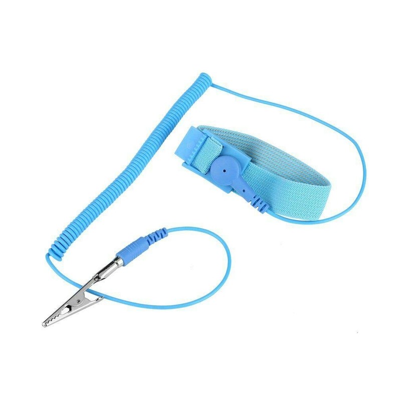 Hailege Set of 5 Anti-Static Wrist Strap ESD, Clip Discharge