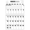 Large Print Wall Calendar 2025 Letter Size