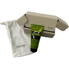 Aesop Gift Box Included, Geranium Body Scrub, 6.1 fl oz (180 ml), Body Cleanser & Scrub, Drawstring Included