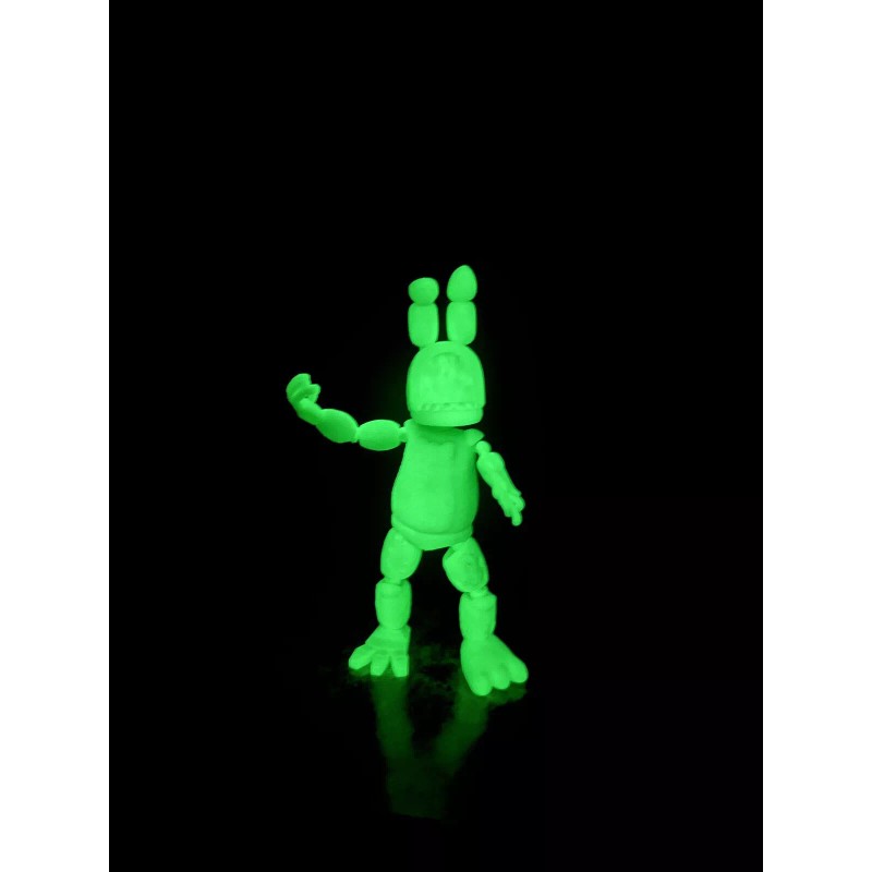 Withered Bonnie GLOW 3D Figure FNAF Five Nights At Freddys