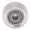 16Pcs 3D Printer Polycarbonate Pulley Transparent Rustproof Robust Bearing Pulley