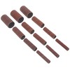 WEN 5932SPC Replacement Spindle Sanding Sleeves, Assorted Sandpaper Grits, 12