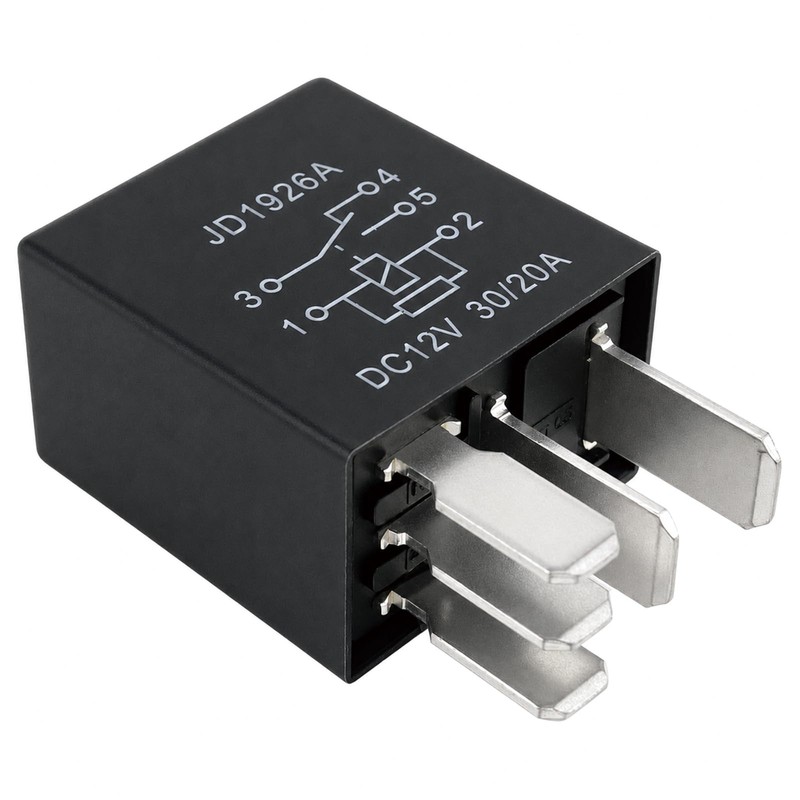 3-Pack JD1926A Relay 12V 30A 5-Pin SPDT Automotive Relay Compatible