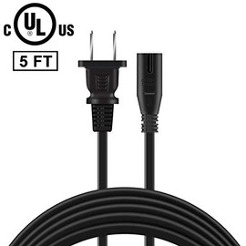 Accessory USA 5ft/1.5m UL Listed AC in Power Cord Outlet Socket Cable Plug Lead fits for Jensen CD-540 CD-545 Boombox Portable Stereo CD Player Cassette Recorder AM/FM Radio CD540 CD545 CD540v