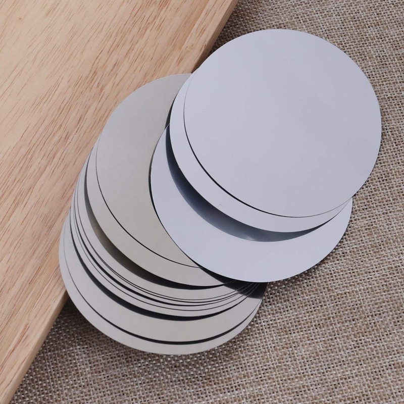 PRETYZOOM 20PCS Aluminum Foil Wine Pouring Disc Flexible Drip Stop