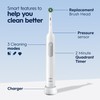 Oral-B Oral-B Pro 1000 CrossAction Electric Toothbrush, Black and White,