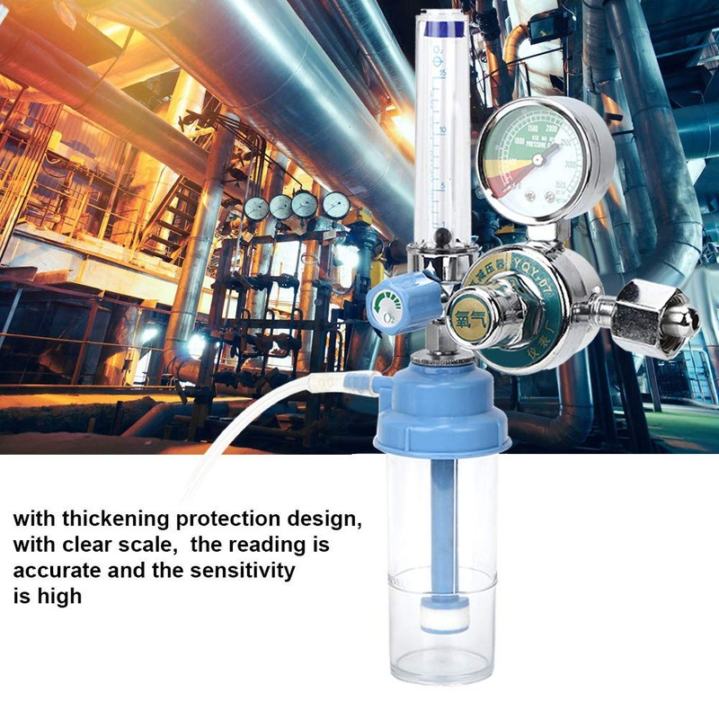 Oxygen Pressure Gas Regulator 0-100mpa AirRegulator Inhalator Oxygen Meter Pressure