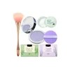 Polvo Matificador Lavanda Mineral Brocha Papel Absorbente Kit 4pz Neutro